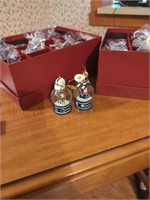 Collection of Penn State snow globe ornaments
