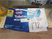 Clorox toilet wand 36 refills -1 wand