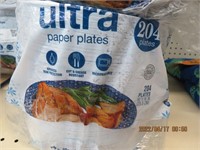 MM Ultra paper plates 204ct