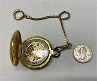Caravelle Pocket Watch, 17 Jewel