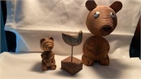 Wood Animal Sculptures