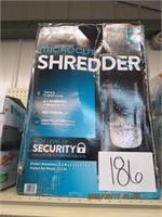 MM microcut shredder