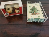 (2) Spode Christmas Tree Pattern: S & P Shakers,
