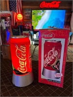 Rotating Coca-Cola Lamp