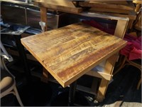 Rustic 24x30 wood table top Solid approximate