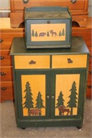 Lot 51: Large Furniture Lot Incl. Pine Cabinet