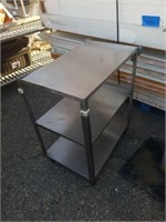 Stainless steel rolling cart