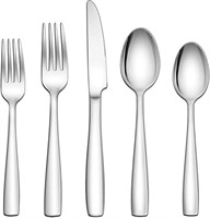 Stainless Steel Cutlery, Set of 20
