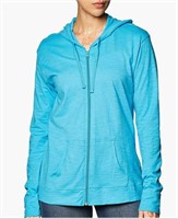 Hanes Women's Jersey Full Zip Hoodie XL