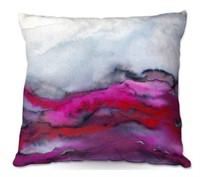 Pink/Purple Winter Waves Throw Pillows 2PC