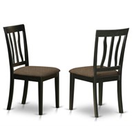 2 New East West Furniture "Antique" Dining Chairs