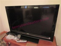 2007 Sony 40in flat tv & remote (basement)