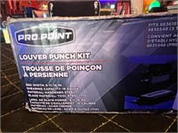 Louver Punch Kit