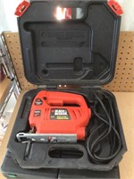 Black & Decker jigsaw in the case