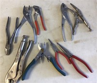 Group of pliers