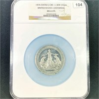 1876 United States Centennial NGC - MS63 PL