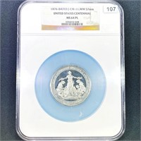 1876 United States Centennial NGC - MS64 PL