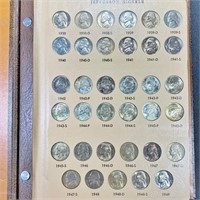 1938-1970 Jefferson Nickels 159 Coins -