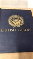 Minkus British Europe Stamp Book