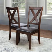 QTY 6 New Abbyson Theodore Dining Chair Set