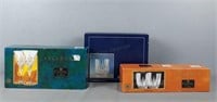 3x The Bid Crystal Glassware In Boxes