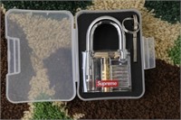 Supreme Transparent Lock, Clear, New