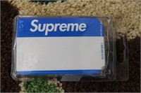 Supreme Name Badge Stickers (Pack of 100), Blue