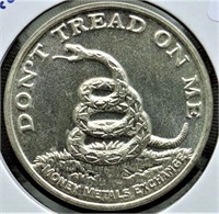 1 OZ .999 SILVER ROUND