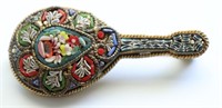 VINTAGE MADE IN ITALY MANDOLIN STONE BROACH
