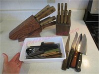 Lot: Kitchen knives