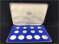 The Presidential Silver Coin Collection - all