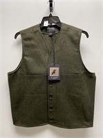 SIZE XL LONG FILSON MEN'S WOOL VEST