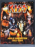 KISS World Domination Tour Program Book