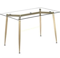 Volowoo $131 Retail Glass dining table, modern