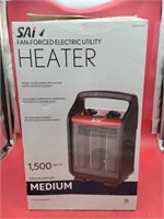 Fan Forced Utility Heater 1500 Watts