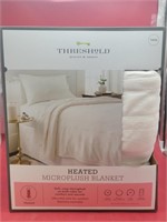 New Threshold Heated Microplush Blanket