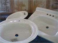 3 Bathroom Sinks