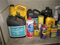 Oil Products Contents of Shelf