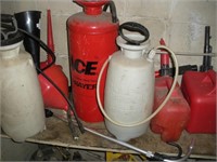 Gas cans-Sprayer Pumps