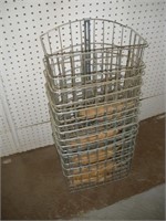 5 Sets of 1960 Bicycle Wire Rear Fender Baskets