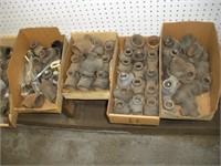 5 Boxes of Black Pipe & Galvanized Fittings