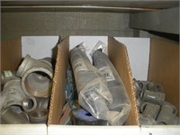 3 Boxes of Black Pipe & Galvanized Fittings