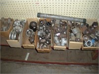 8 Boxes of Black Pipe & Galvanized Fittings
