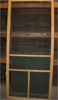 36 Inch Wooden Screen Door