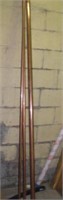 3- Sticks of Copper Tubing 3/4-1 inch-1 1/2 inch