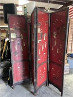 Antique Asian Screen room divider