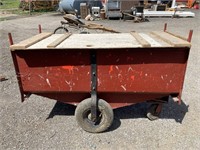 Red feed cart