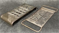 2 Antique Cheese Graters