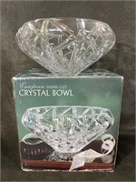 Large Leaded Crystal Bowl -