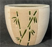 Nice Bamboo Design Plant Pot
